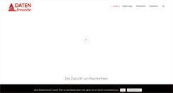 Desktop Screenshot of datenfreunde.com