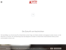 Tablet Screenshot of datenfreunde.com
